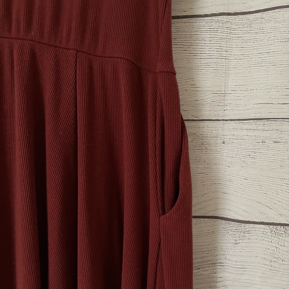 Torrid rust red skater dress. - Picture 5 of 13